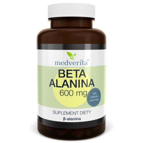 Medverita - Beta Alanina 600 mg - 60 kapsułek Medverita - Beta Alanina 600 mg - 60 kapsułek